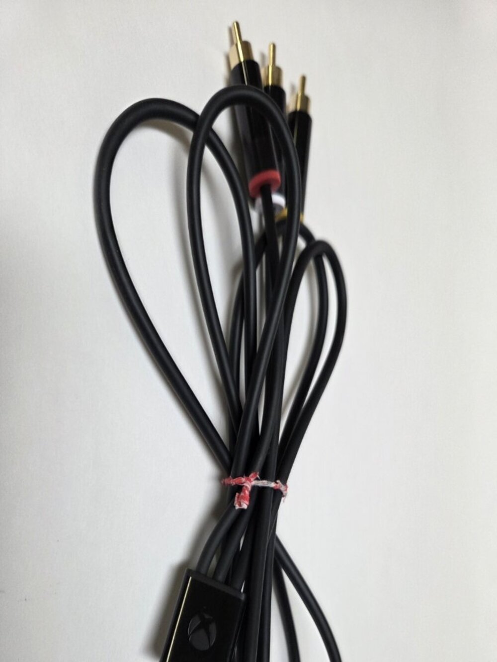 Microsoft Xbox 360 Replacement AV Cable OEM 3.5mm to RCA Composite